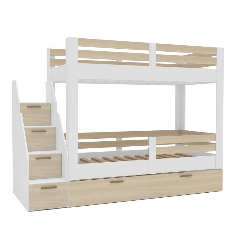 240158 - Treliche Infantil Juvenil Jade - FI - frente 45º 02 - Branco-Legno Salinas