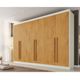 Guarda Roupa Casal 6 Portas em MDF Alba Plus Made Marcs