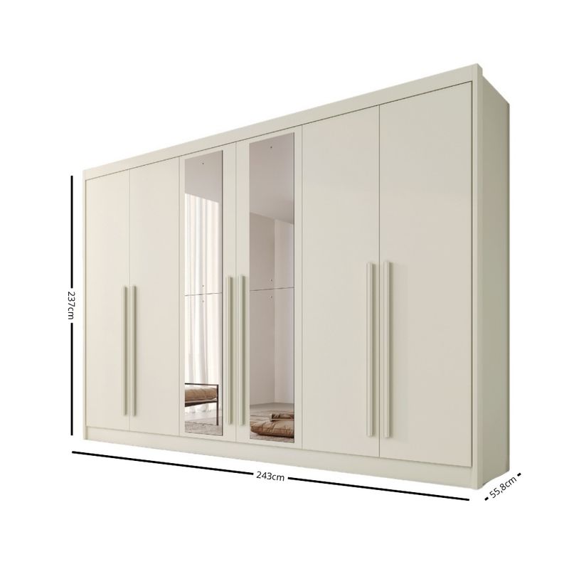 Guarda-Roupa-Casal-com-Espelho-6-Portas-em-MDF-Alba-Plus-Made-Marcs