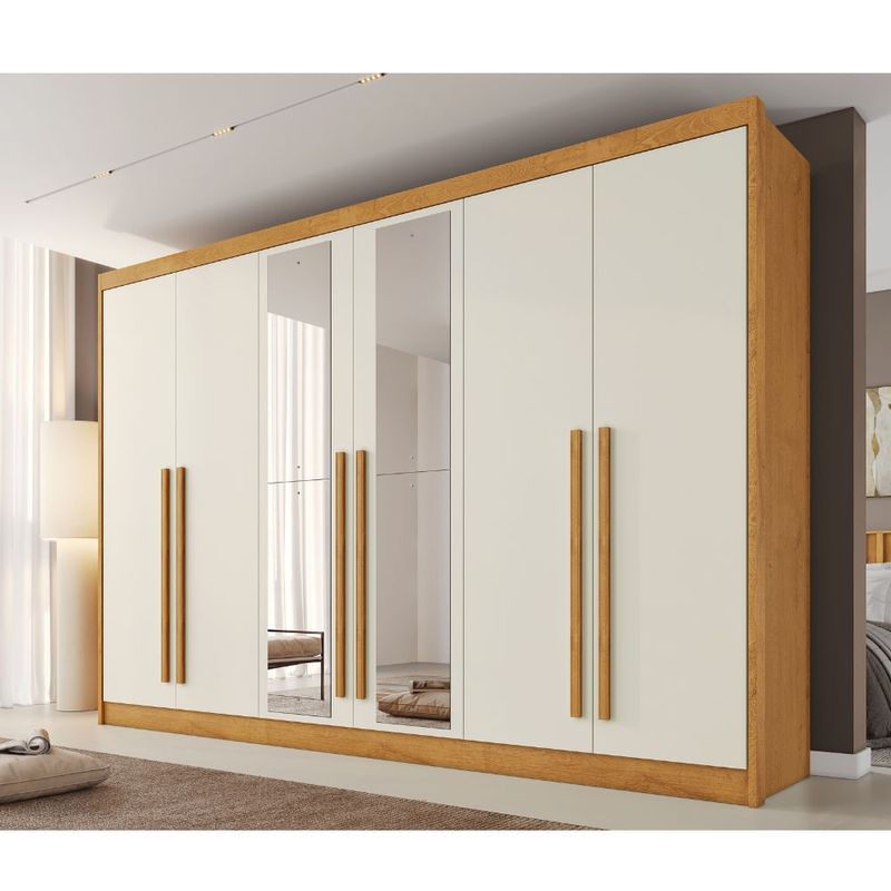 Guarda-Roupa-Casal-com-Espelho-6-Portas-em-MDF-Alba-Plus-Made-Marcs