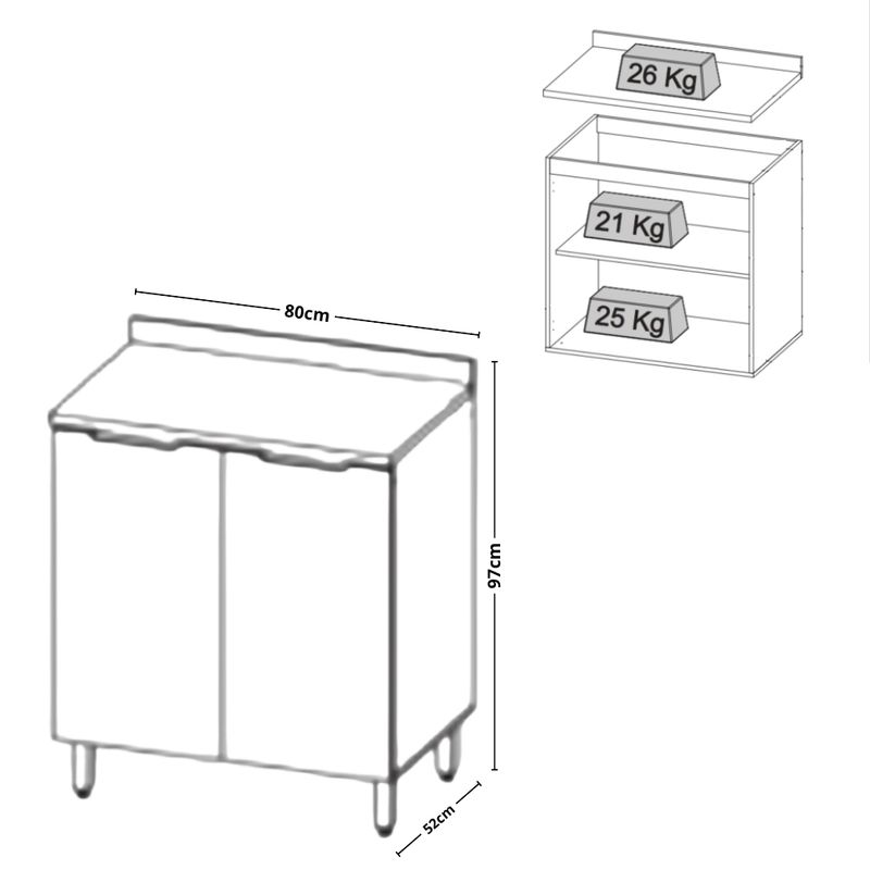 Balcao-com-tampo-80cm-2-Portas-Lumina-Telasul