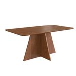 Conjunto Sala de Jantar Mesa 160cm e 6 Cadeiras Joli 147/14 Zamarchi