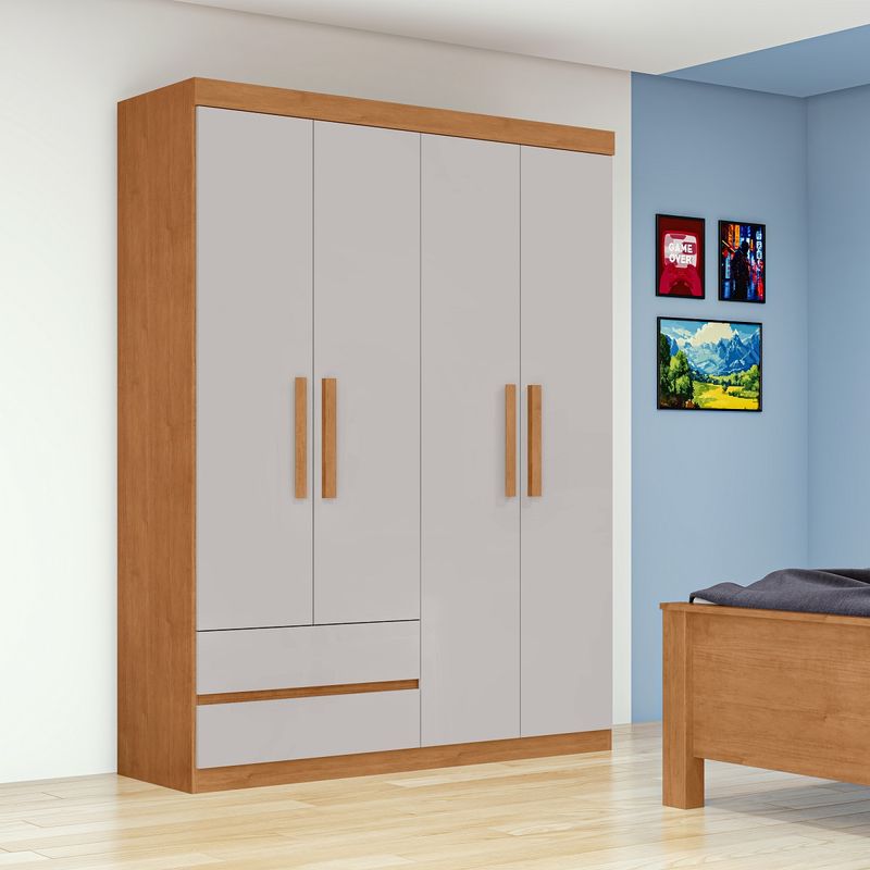 Guarda-Roupa-Solteiro-4-Portas-2-Gavetas-Zeus-Lopas