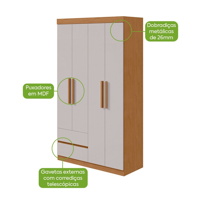 Guarda-Roupa-Solteiro-4-Portas-2-Gavetas-Zeus-Lopas