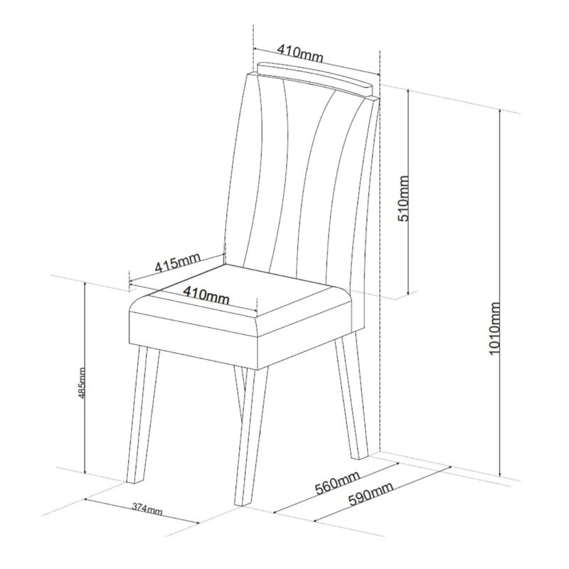 Conjunto-Sala-de-Jantar-Mesa-Berlim-com-Tampo-de-Vidro-e-6-Cadeiras-Safira-Viero