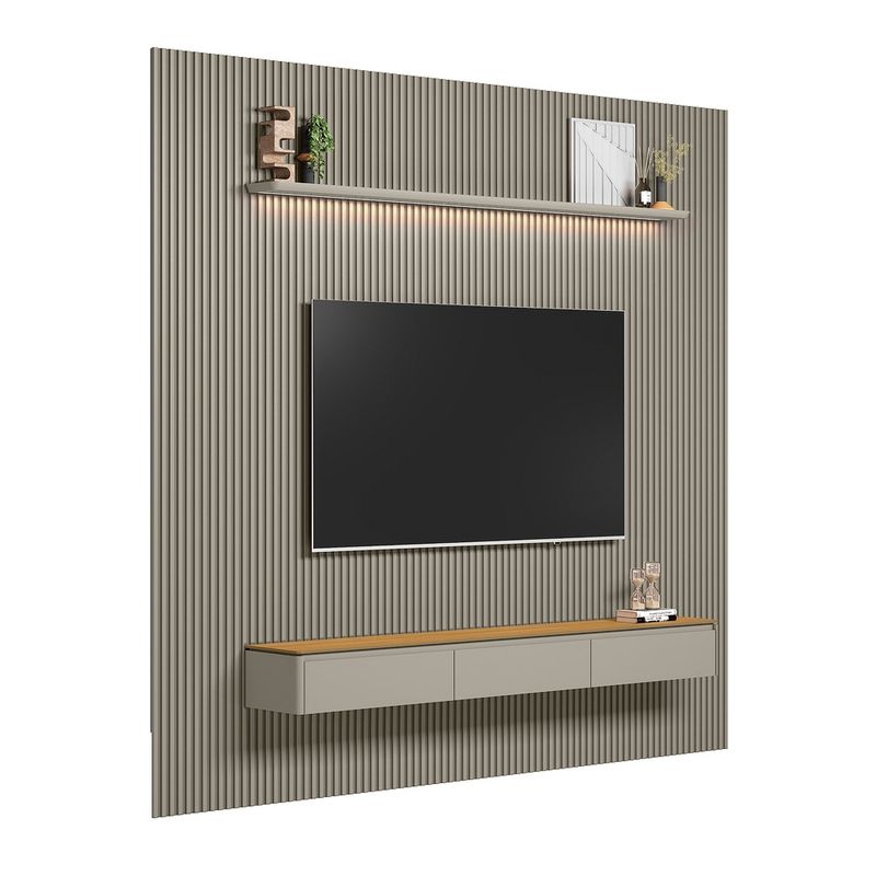 Painel-Ripado-para-TV-ate-85-Polegadas-com-LED-3-Portas-Modular-3.0-Linea-Brasil