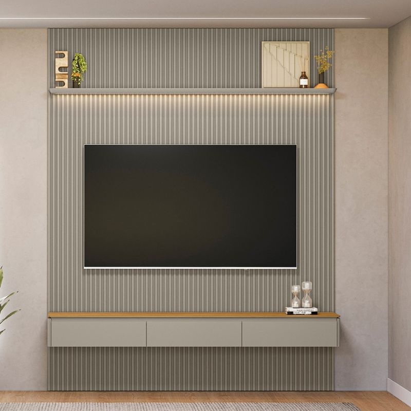 Painel-Ripado-para-TV-ate-85-Polegadas-com-LED-3-Portas-Modular-2.2-Linea-Brasil