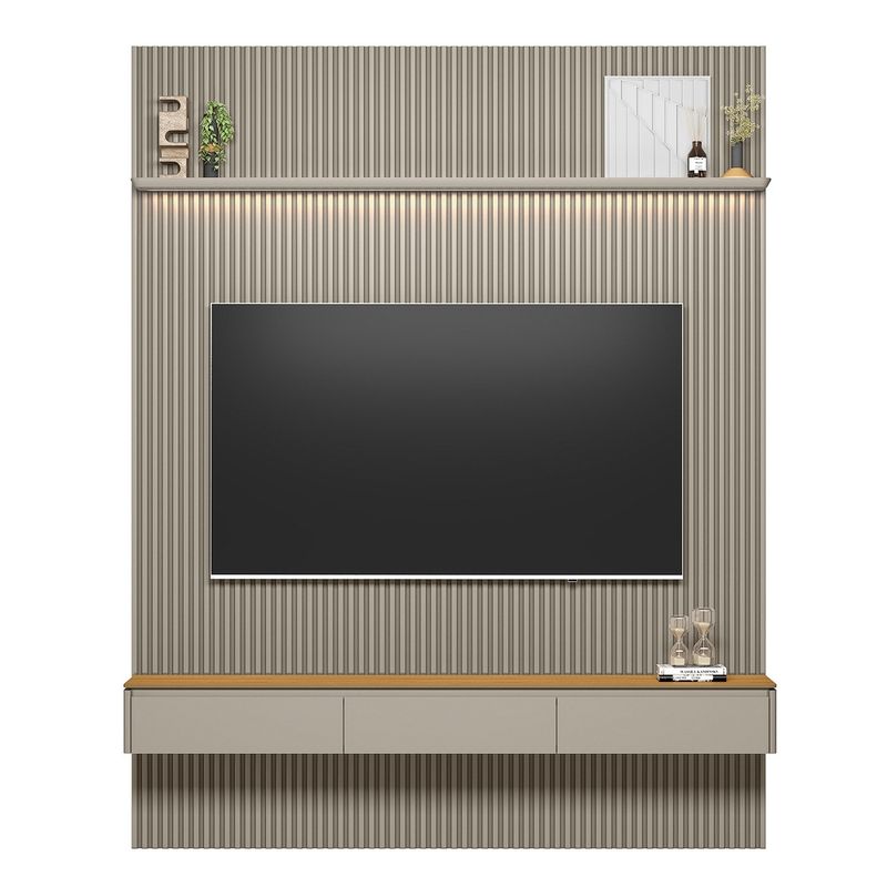 Painel-Ripado-para-TV-ate-85-Polegadas-com-LED-3-Portas-Modular-2.2-Linea-Brasil