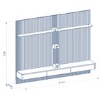 Painel-Ripado-para-TV-ate-85-Polegadas-com-LED-3-Portas-Modular-2.2-Linea-Brasil