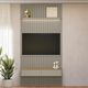 Painel Ripado para TV até 60 Polegadas com LED 2 Portas Modular 1.4 Linea Brasil