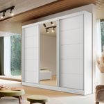 Guarda-Roupa-Casal-com-Espelho-3-Portas-de-Correr-em-MDF-Capri-Bianchi