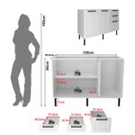 Balcao-2-Portas-3-Gavetas-sem-Tampo-Em-MDF-CZ3300-Tecno-Mobile