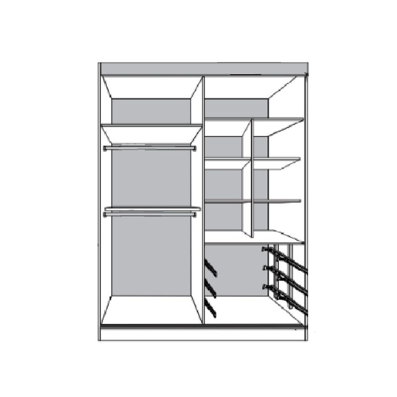 Guarda-Roupa-Solteiro-com-Espelho-2-Portas-de-Correr-em-MDF-Buzios-Bianchi