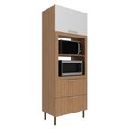Paneleiro-Torre-Quente-1-Porta-2-Gaveta-CZ3142-Tecno-Mobili