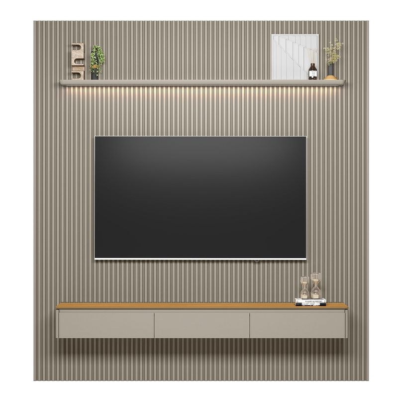 Painel-Ripado-para-TV-ate-85-Polegadas-3-Portas-Modular-2.6-Linea-Brasil