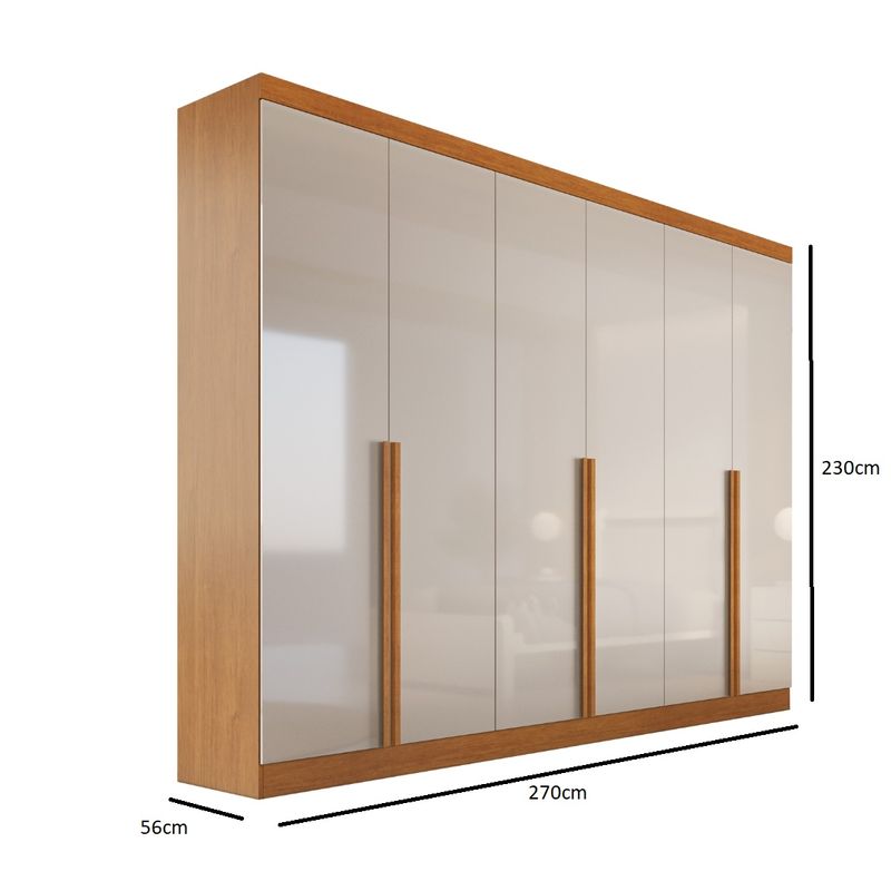 Guarda-Roupa-Casal-6-Portas-em-MDF-Alvorada-Bianchi