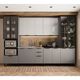 Cozinha Modulada 6 Peças com Cuba Lumina Telasul