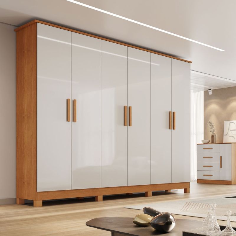 Guarda-Roupa-Casal-6-Portas-com-Pes-em-MDF-Nina-Bianchi