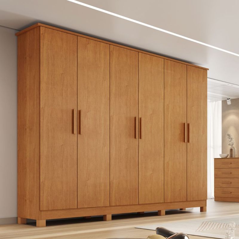 Guarda-Roupa-Casal-6-Portas-com-Pes-em-MDF-Nina-Bianchi