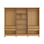 Guarda-Roupa-Casal-6-Portas-com-Pes-em-MDF-Nina-Bianchi