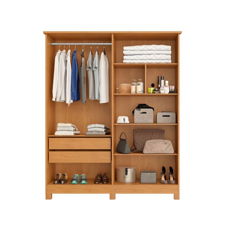 Guarda-Roupa-Solteiro-4-Portas-com-Pes-em-MDF-Nina-Bianchi