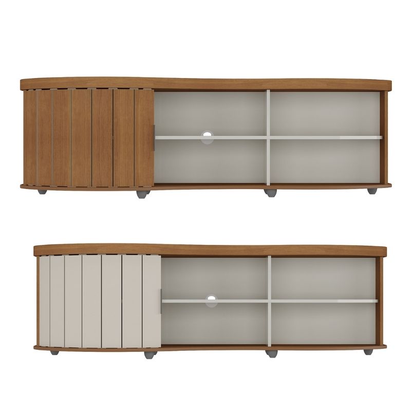 Rack-Ripado-Flex-para-TV-ate-75-Polegadas-1-Porta-de-Correr-com-Pes-Magnum-Artely