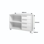 Balcao-para-Escritorio-4-Gavetas-com-Rodizio-BHO40-BRV-Moveis