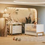 Quarto-de-Bebe-Berco-mini-cama--Comoda-3-Gavetas-Fantasia-Qmovi-e-Colchao-Gazin