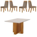 Conjunto-Sala-de-Jantar-Mesa-Lisboa-com-Tampo-de-Vidro-120cm-e-4-Cadeiras-em-MDF-Riviera-LJ-Moveis