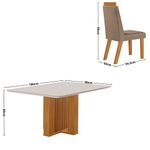 Conjunto-Sala-de-Jantar-Mesa-Lisboa-com-Tampo-de-Vidro-180cm-e-6-Cadeiras-em-MDF-Riviera-LJ-Moveis