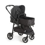 Carrinho-de-Bebe-Olympus-New-Black-com-Bebe-Conforto-Grid-Galzerano
