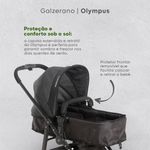 Carrinho-de-Bebe-Olympus-New-Black-com-Bebe-Conforto-Grid-Galzerano