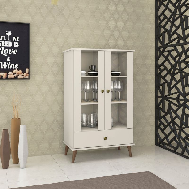 Cristaleira-Retro-com-Vidro-2-Portas-1-Gaveta-RT3107-Movelbento