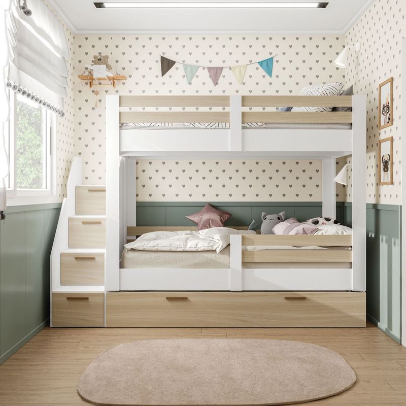 Treliche-Juvenil-com-escada-Betina-Mobikasa
