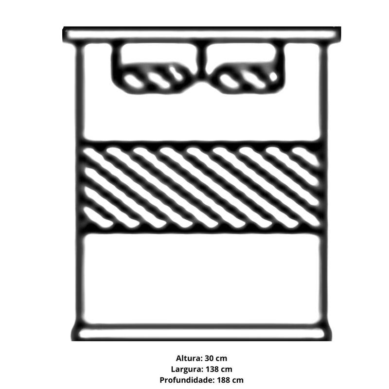 Colchao-Casal-138cm-Molas-Ensacadas-One-Face-Revolution-Hibrido-Castor