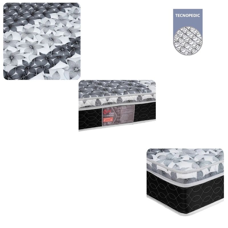 Colchao-Casal-138cm-Molas-Bonnel-One-Face-Class-Tecnopedic-Castor