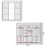 Guarda-Roupa-Casal-com-Espelho-3-Portas-de-Correr-100--MDF-Braganca-Europa-