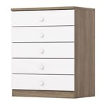 Comoda-Infantil-5-Gavetas-Bala-de-Menta-IA710-Henn