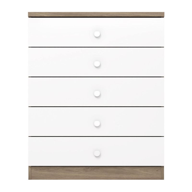 Comoda-Infantil-5-Gavetas-Bala-de-Menta-IA710-Henn