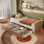 Cama-Infantil--Solteiro-Mick-com-Bau-Auxiliar-em-MDF-Mobikasa