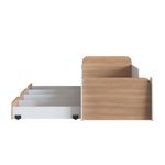 Cama-Infantil--Solteiro-Mick-com-Bau-Auxiliar-em-MDF-Mobikasa