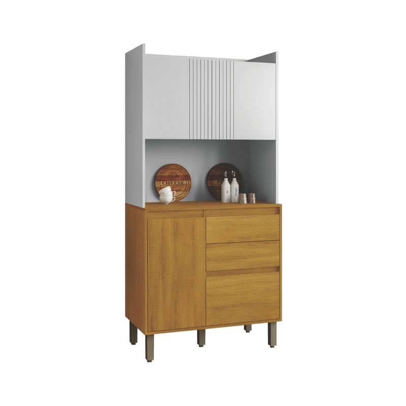 Cozinha-Compacta-4-Portas-2-Gavetas-com-Tampo-Lucca-CHF
