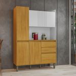 Cozinha-Compacta-6-Portas-2-Gavetas-com-Tampo-Lucca-CHF