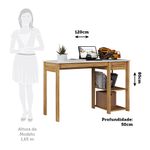 Escrivaninha-Mesa-de-Estudo-1-Gaveta-em-MDF-Moveis-Peroba