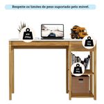 Escrivaninha-Mesa-de-Estudo-1-Gaveta-em-MDF-Moveis-Peroba