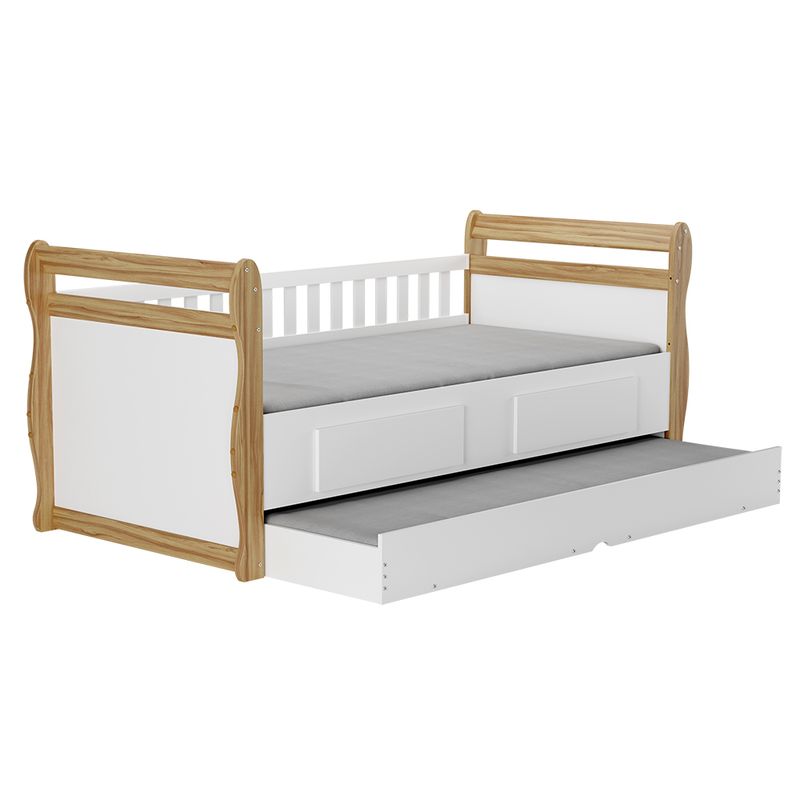Bicama-Infantil-2-Gavetas-em-MDF-Maria-Moveis-Peroba