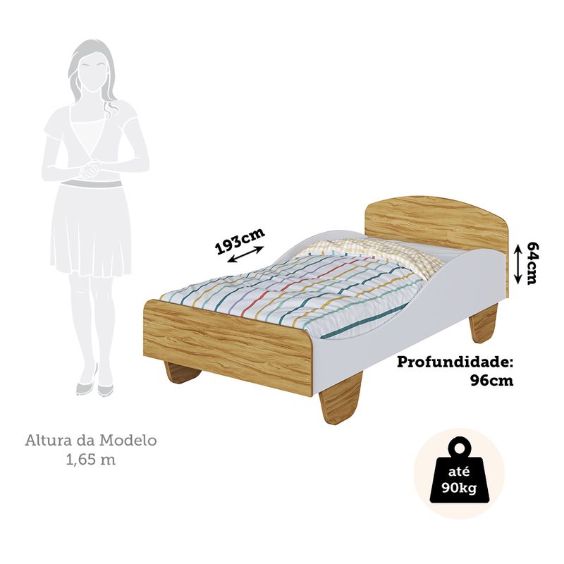 Cama-Infantil-em-MDF-Sol-Moveis-Peroba