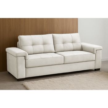 Sofá 3 Lugares 208cm Veludo Palazio Ferguile