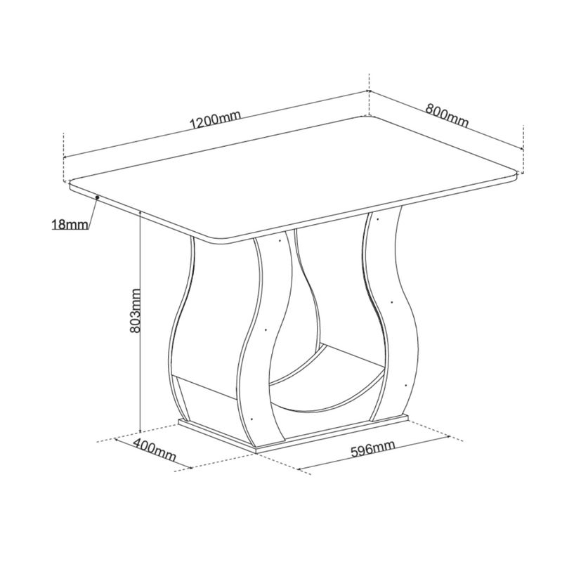 Conjunto-Sala-de-Jantar-Mesa-120cm-Cabernet--e-4-Cadeiras-Cristal-Viero