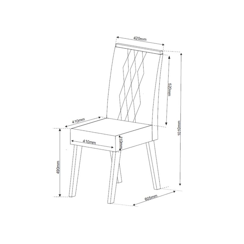 Conjunto-Sala-de-Jantar-Mesa-120cm-Franc-e-6-Cadeiras-Viero